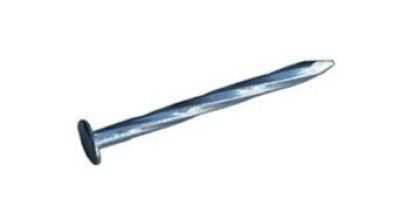 POINTE TETE PLATE TORSADEE CLAIRE 50x2.5 BOITE DE 5 KG VYNEX