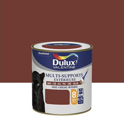 PEINTURE MULTI-SUPPORT ACRYLIQUE SATINE 0.5 L TON BOIS DULUX VALENTINE