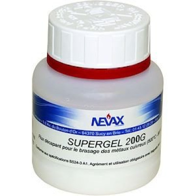 Décapant pour soudure Supergel 200 Nevax