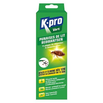 PIEGE PUNAISE DE LIT 4 3063 KAPO VERT