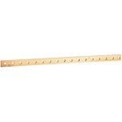 Barre de répartition en cuivre plate - Longueur 260mm - LEGRAND - 037419