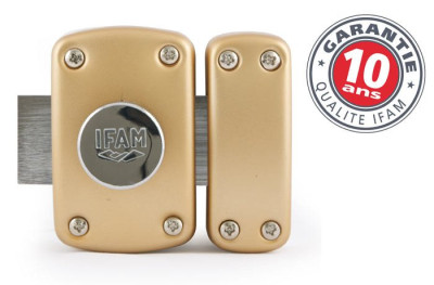 VERROU A BOUTON CYLINDRE 30 MM PENE 200 MM IFAM