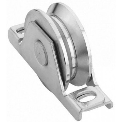 ROUE ACIER ENCASTRE DIAMETRE 120 V20 ROULEMENT ESTEBRO