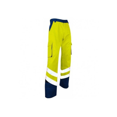 PANTALON HAUTE VISIBILITE MARINE/JAUNE TAILLE 54 LMA