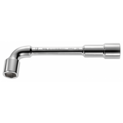 Clé à pipe débouchée forgée 6 pans 17 mm 75.17 Facom