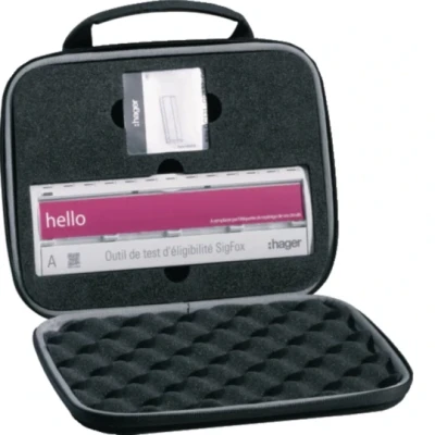 Outil de test d'éligibilité SigFox - Bandeau connecté - HAGER - GC100