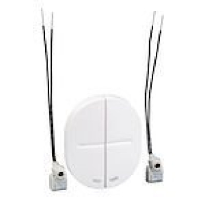 Demi-touches pour interrupteur avec voyant - Gamme Ovalis - SCHNEIDER ELECTRIC - S260298