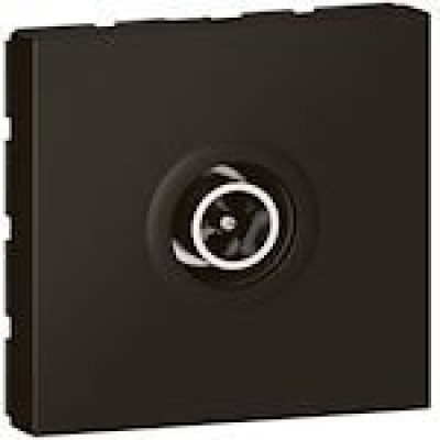 Prise TV Mosaic - Format 2 modules Noir - LEGRAND - 079182L