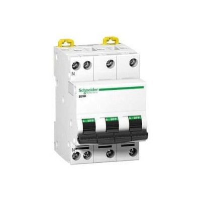 Disjoncteur Prodis DT40 - 3P+N 6A Courbe C - SCHNEIDER ELECTRIC - A9N21063