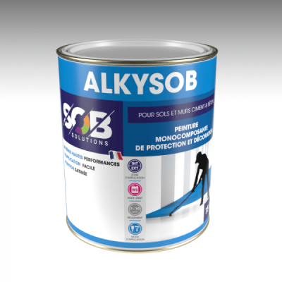 PEINTURE SOL MONOC 0.75 L ALKYSOB SOB PEINTURES