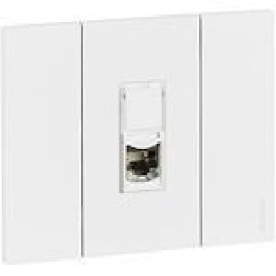 Prise RJ45 Living Now Cat. 6A STP - Blanc - LEGRAND - BTKW4279C6AS