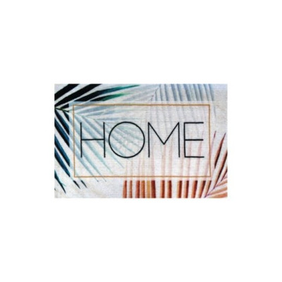 TAPIS ABSORBANT INTERIEUR DECO 50x80 CM FLEUR HOME ID MAT