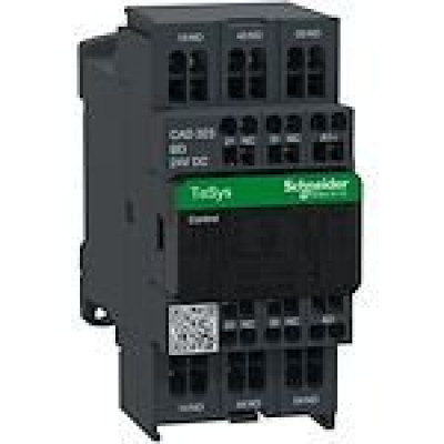 Contacteur auxiliaire TeSys D - 3F+2O Bobine 24VCC - SCHNEIDER ELECTRIC - CAD323BD