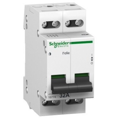 Interrupteur Iclic - 32A 4P 400V - SCHNEIDER ELECTRIC - 16774