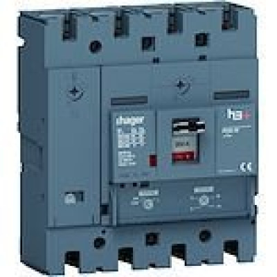 Disjoncteur h3+ P250 - 4P 200A 50kA - HAGER - HMT201DR