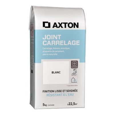 JOINT POUDRE CARRELAGE/MOSAIQUE SUPERIEUR A 3MM AXTON