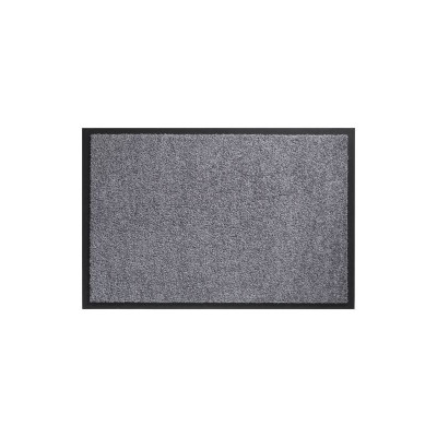 TAPIS ABSOR INTERIEUR EPAISSEUR 9 MM 40x60 CM  GRIS MIRANDE ID GROUP