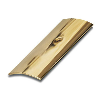Bande de seuil à visser laiton poli Longueur 93 cm Largeur 30 mm Dinac