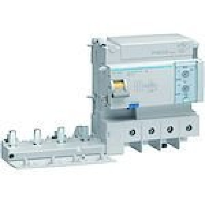 Bloc différentiel adaptable pour disjoncteur h3 4 pôles 125A réglable HAGER - BTC480E