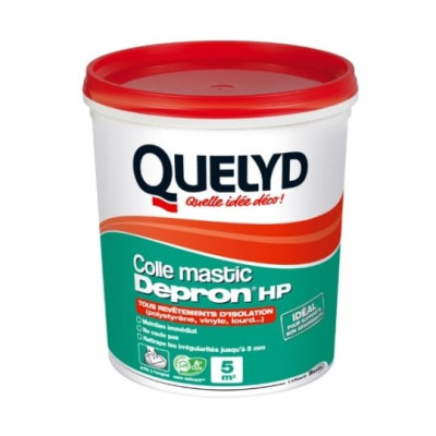 Colle mastic pour matériaux isolants 1 kg QUELYD