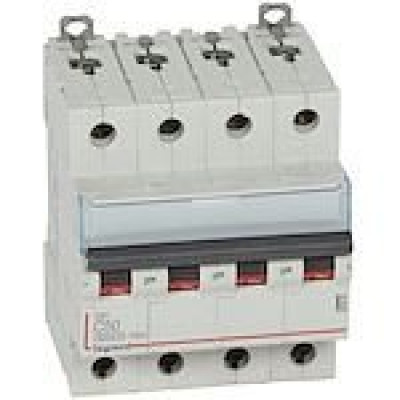 Disjoncteur DX³ 4 pôles 50A Courbe C 6000A / 10kA pour tableau LEGRAND - 407903