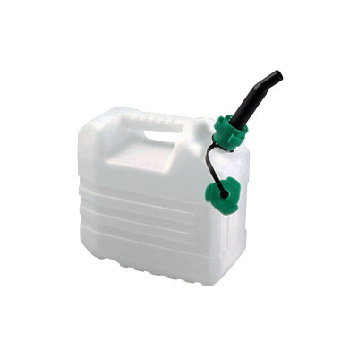 JERRICAN PLASTIQUE ALIMENTAIRE 10 L AVEC BEC VERSEUR EDA