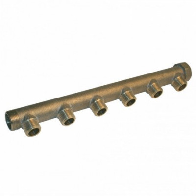 Collecteur mâle/femelle 20x27 6 sorties M 15x21 QUICK PLOMBERIE