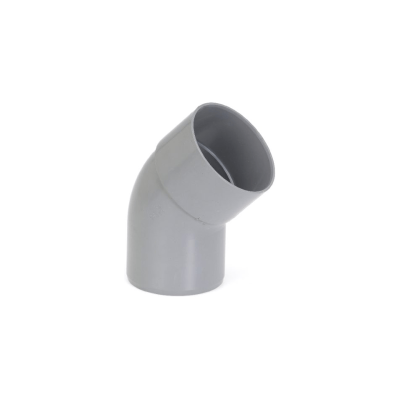 COUDE PVC 45° MALE FEMELLE DIAMETRE 140 MM XC140 GIRPI