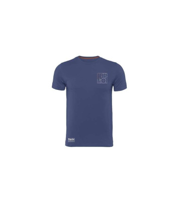T-SHIRT ENJOY ROYAL COTON BLEU TAILLE S KAPRIOL