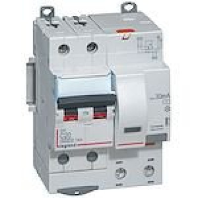 Disjoncteur différentiel DX³ 2 pôles 20A 30mA Type AC Tête de groupe LEGRAND - 411165