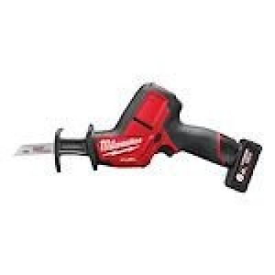Scie sabre M12 FUEL Hackzall compacte avec 2 batteries 6.0Ah et coffret TTI / MILWAUKEE - 4933451511