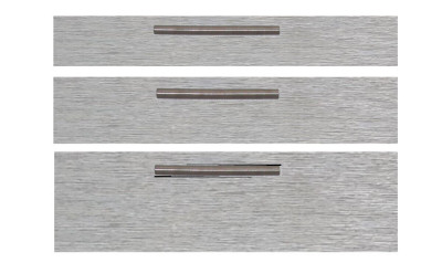 Porte de cuisine Lumi platine H70xL60 cm 3 tiroirs Vendu separement kit tiroir