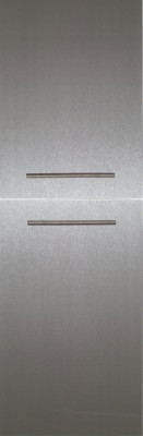 Porte de cuisine Lumi platine H200,4xL59,5 cm