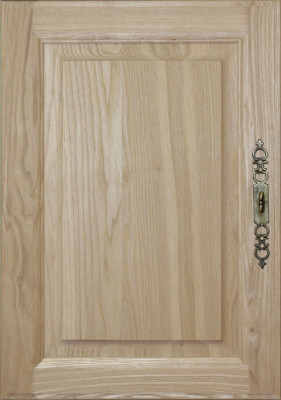Porte de cuisine florale brut H70xL60 cm 1 porte