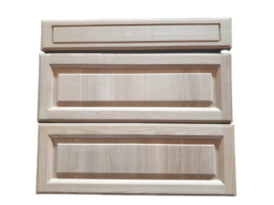 Porte de cuisine florale brut H70xL80 cm 3 tiroirs Vendu separement kit tiroir