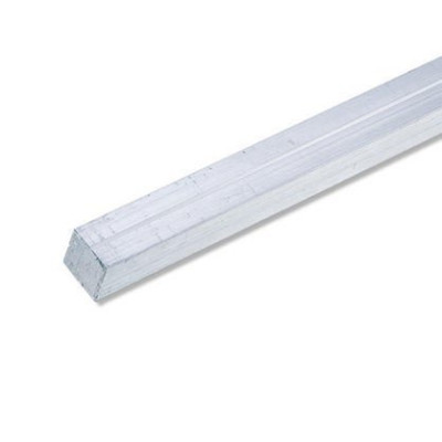 Carré plein 11.5 mm aluminium brut 1 m ALFER