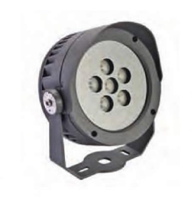 Projecteur encastré de sol CYCLOP 2 LED bleu 6x2W 30° 230V IP67 EUROPOLE - 39094