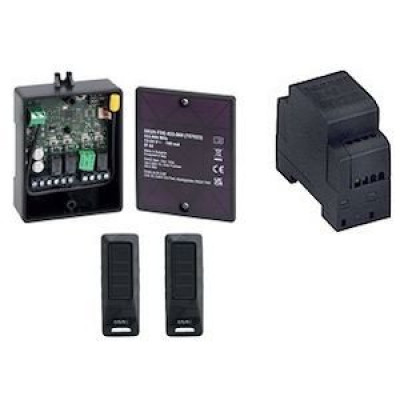 Kit radio FDS 868 MHz avec récepteur et 2 émetteurs télécommandes FAAC - K787023