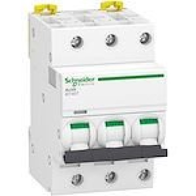 Disjoncteur Acti9 iDT40 3 pôles 40A Courbe D pouvoir de coupure 6kA SCHNEIDER ELECTRIC - A9P32340