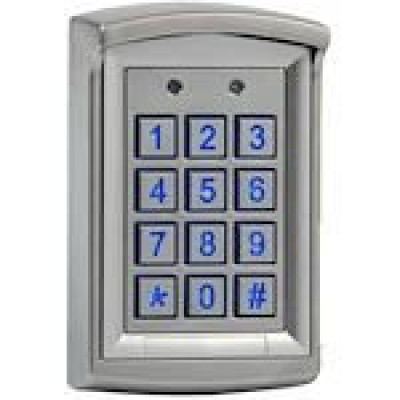 Clavier à codes autonome saillie rétroéclairé capacité 500 utilisateurs CAME - FR0434