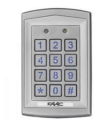 Clavier à codes anti-vandale saillie rétroéclairé CLAV39 pour contrôle d'accès FAAC - 170CLAV39 410