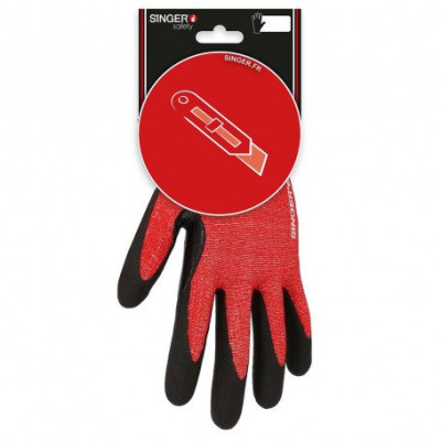 GANT ANTI COUPURE D NITRILE MOUSSE CAVALIER TAILLE 08 SINGER SAFETY
