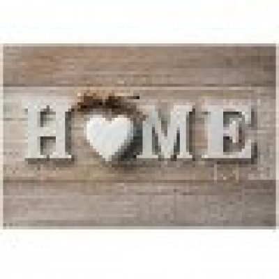 TAPIS ABSORBANT INTERIEUR DECO 40x60 CM HOME COEUR ID GROUP