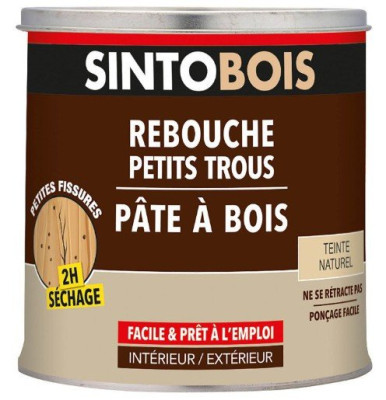 PATE A BOIS NATUREL 550 ML NATUREL SINTO