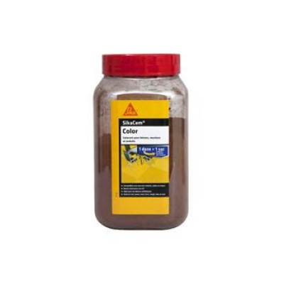 Colorant en poudre pour ciment chaux et plâtre SikaCem Color Brun SIKA