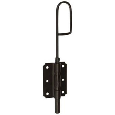 Verrou rond à douille 16x400 mm noir 9516406 JARDINIER MASSARD
