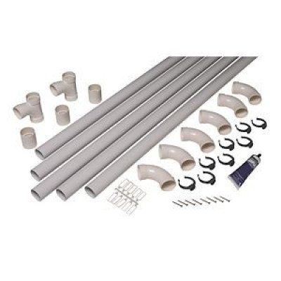 Kit d'aspiration centralisée conduite D51 avec 3 prises Série T et accessoires ALDES - 11070231