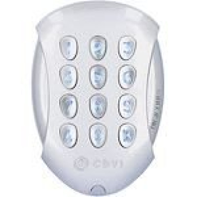 Clavier à codes GALEOW rétroéclairé boîtier aluminium sortie Wiegand CDVI - GALEOW