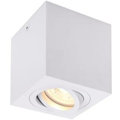 Plafonnier carré orientable TRILEDO CL Blanc Aluminium douille GU10 10W max SLV - 1002015