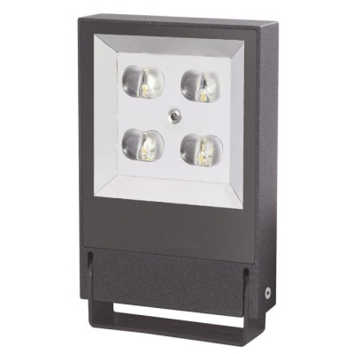Projecteur LED XS Optique Asymétrique 50W 4000K IK08 IP65 Noir SERMES - 31211466